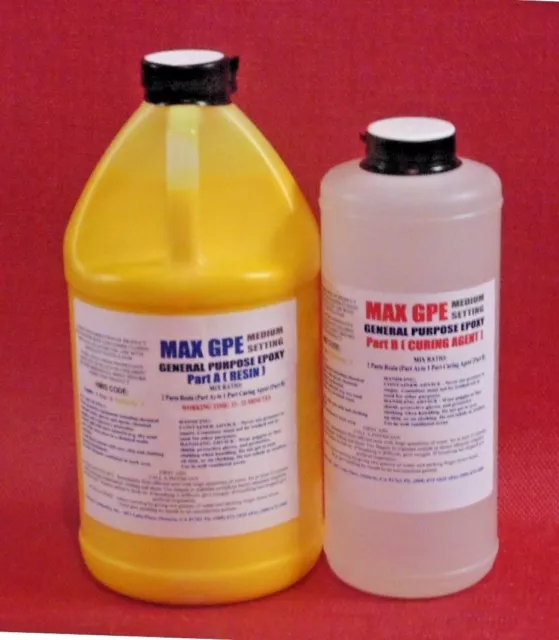 MAX HTE 40 OZ. - EPOXY RESIN HIGH HEAT RESISTANT FOR FIBERGLASS CARBON  FIBER LAY UP GLUE CASTING - The Epoxy Experts
