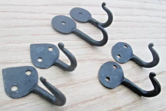 Hand Forged Blacksmith iron Hanging Hanger jewellery robe keys utility Hooks