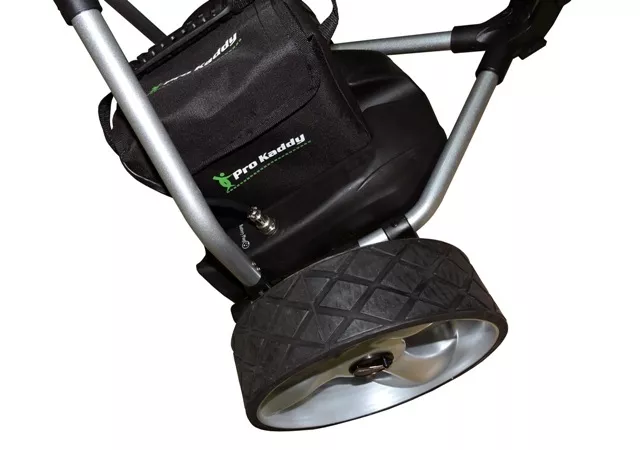 Carro  eléctrico de golf  Pro Kaddy  S2G digital plata 33amp 2