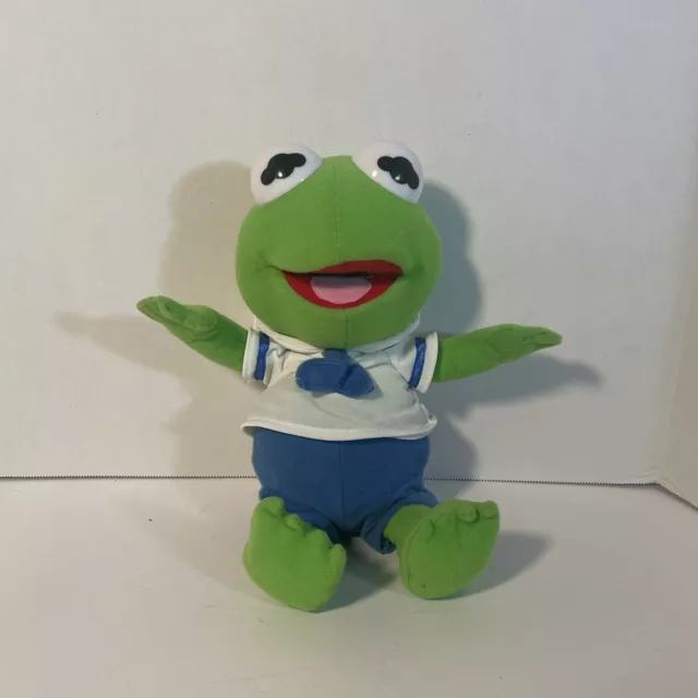 Jim Henson's Rare Muppet Babies Plush Kermit Sailor Suit Doll Vintage - Read