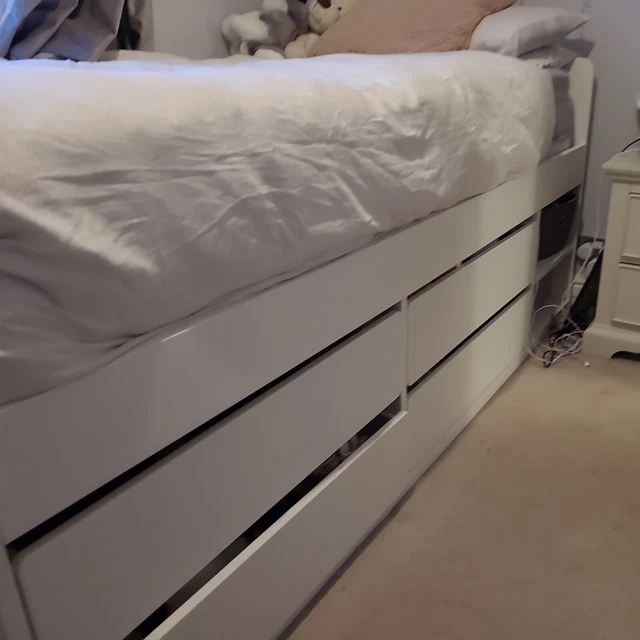 IKEA CABIN BED With Drawers £50.00 PicClick UK