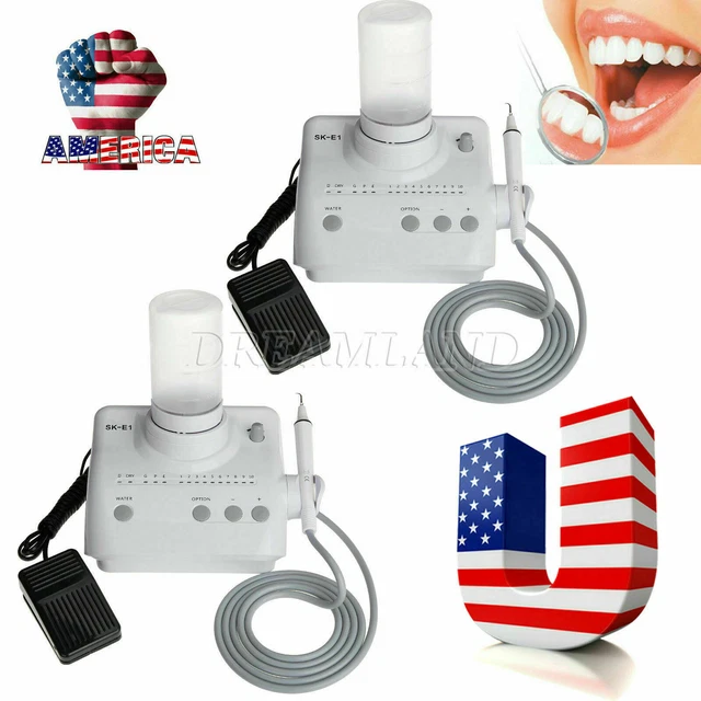 Lot of 2 Dental Ultrasonic Scaler Compatible EMS w/ Auto-water supply