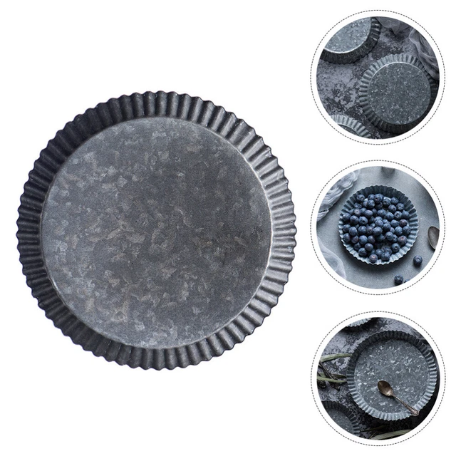 Corbeille à Fruits Sur Pied MagiDeal – Plateau Rond En PET, Gris Argenté – Économiseur D'espace Pour Table Ou Comptoir