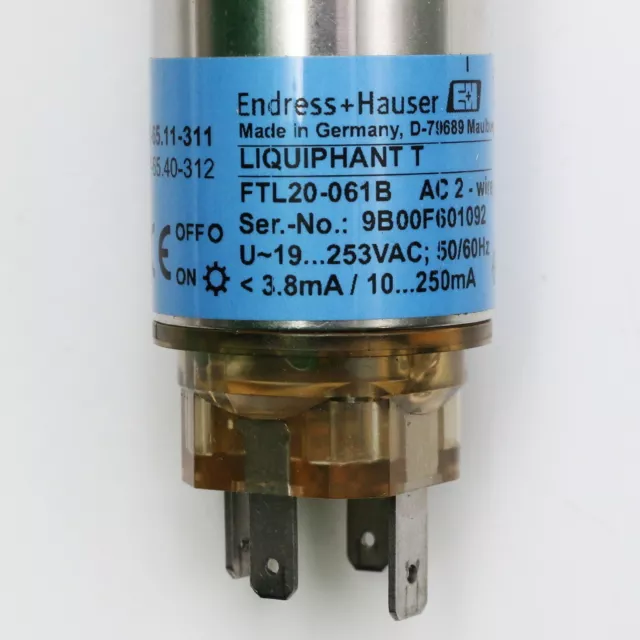 Interruttore limite livello Endress+Hauser FTL20-061B LIQUIPHANT FTL20 58018453 2