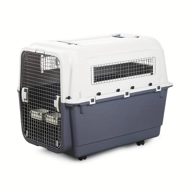 Plastic Thickened Pet Air Box Cat Cage Portable Pet Carrier Bag For Outdoor