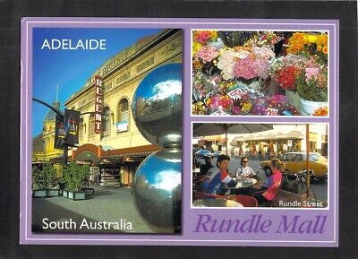 A2116 Australia SA Adelaide Rundle Mall Regent Theatre PU Syd Hughes postcard