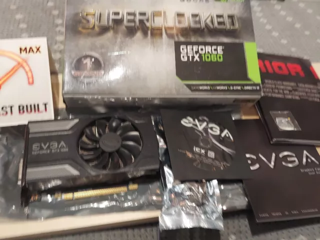 EVGA GeForce GTX 1060 3GB GDDR5 Graphics Card (03G-P4-6162-KR)