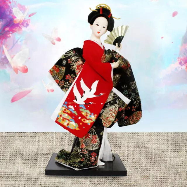 Figurine De Collection De Poupée De Geisha Japonaise De 12 Pouces Pour