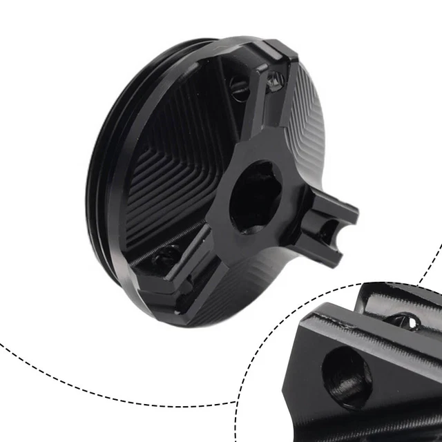 Bouchon De Remplissage D'huile Moteur En Aluminium CNC Pour Yamaha MT-07 / FZ07 (2014-2024)