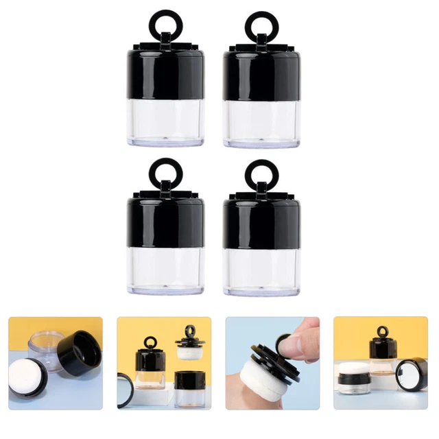 4 piezas Maquillaje Suelto Polvo Caja Para Maquillaje De Mujer Polvo Para Mujeres