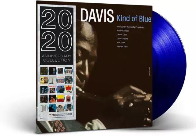 Miles Davis Kind of Blue : 180 Gram Blue Vinyl LP [New & Sealed]