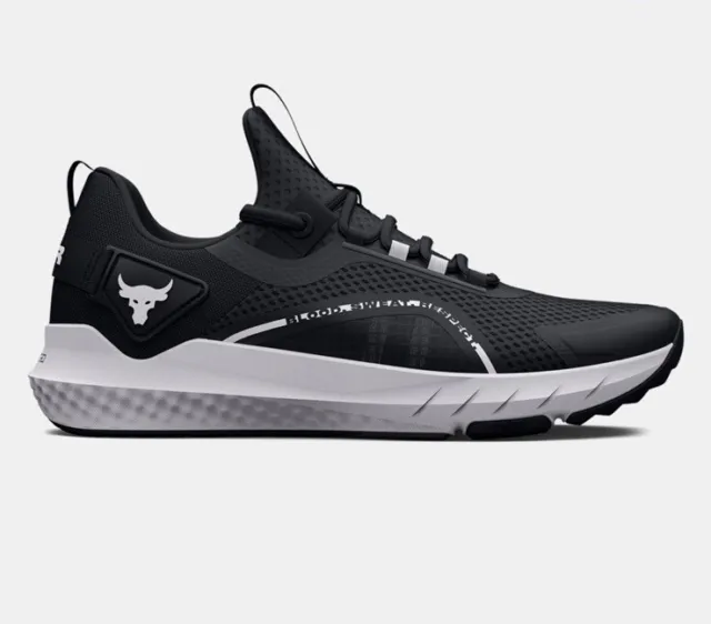 Under Armour Project Rock 4 GS Lace-Up Synthetic Kids Trainers 3023697