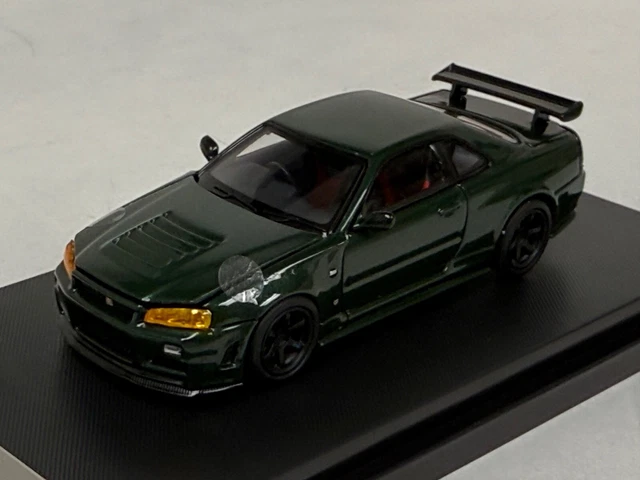 Xe Mô Hình Nissan Skyline GT-R ( R34 ) V-SPEC II 1:18 AUTOart ( Tím