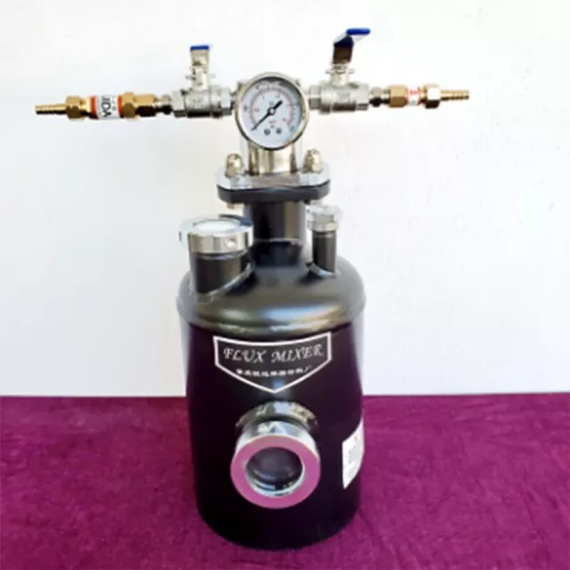 2L Brazing flux generator Acetylene propane gas flux Brazing tank RD160-B