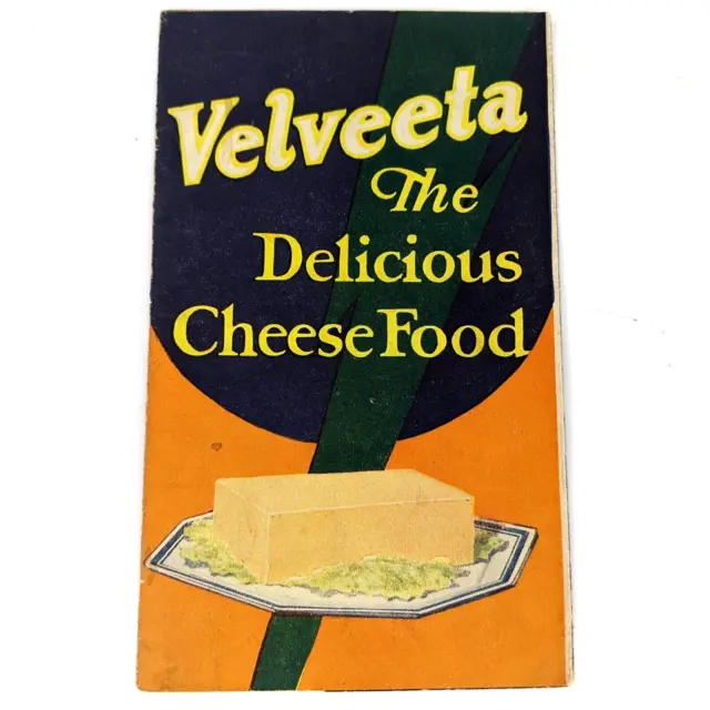 c1930s Kraft Phenix Velveeta Cheese Food Advertising Brochure RARE Vtg C43