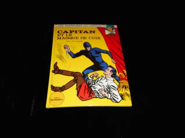 L & F Funcken : Capitan et le masque de cuir Editions Récréabull 1986 3