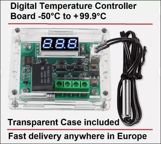 12V Digital Thermostat Temperature Controller Sensor Relay Switch -50-110°C