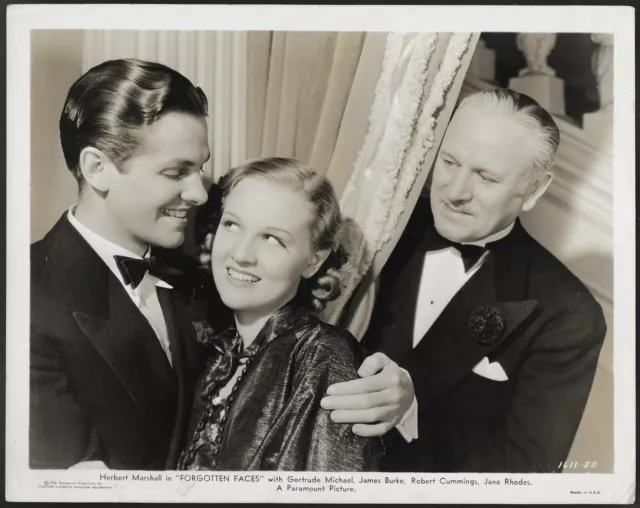 Robert Cummings Betty Jane Rhodes Forgotten Faces 1930s Original Promo Photo