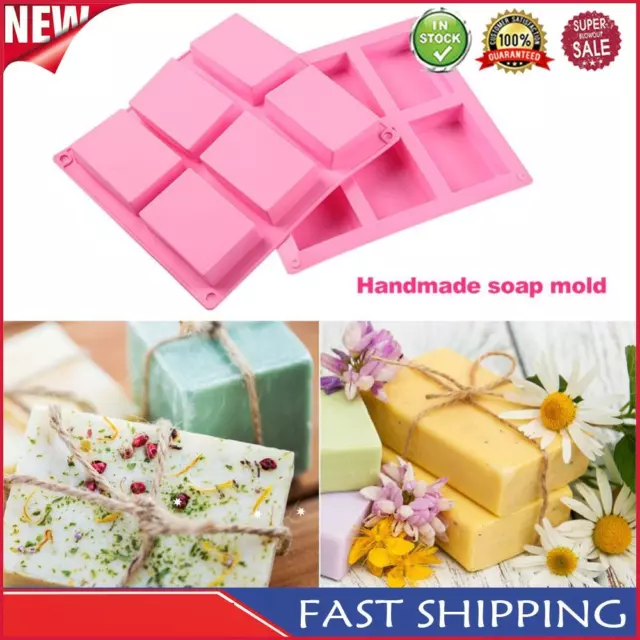 Silicone Soap Mold Rectangular Soap Mold Homemade Craft Soap Making Mold