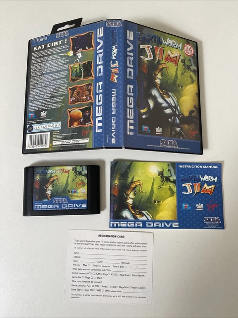 Earthworm Jim 2 – Megadrive PAL - Jeux vidéo