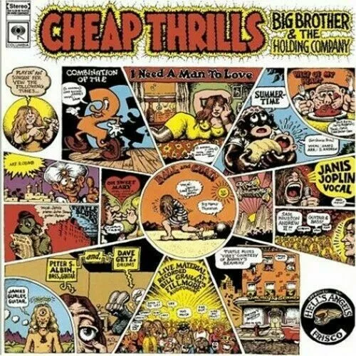 Janis Joplin & Big Brother and the Holding Company Cheap Thrills & New CD
