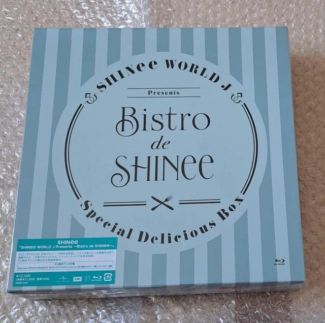 SHINEE BISTRO DE SHINee Blu-Ray with FC Limited Goods Onew