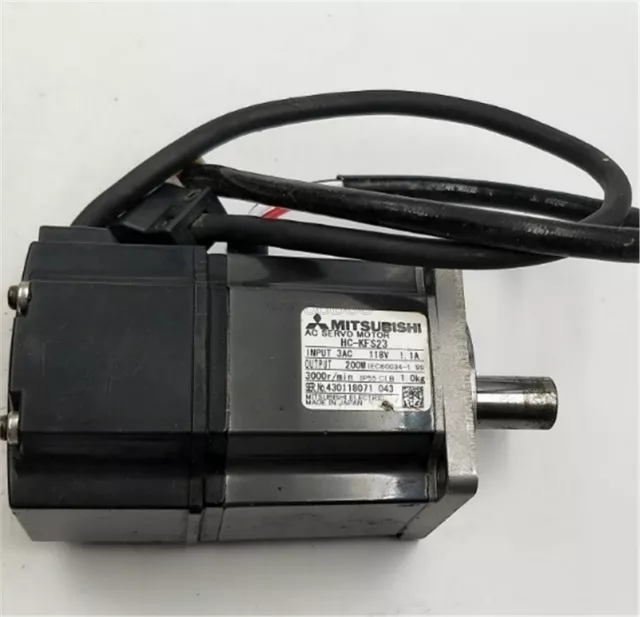 Mitsubishi Used HC-KFS23 Ac Servo Motor Tested ue