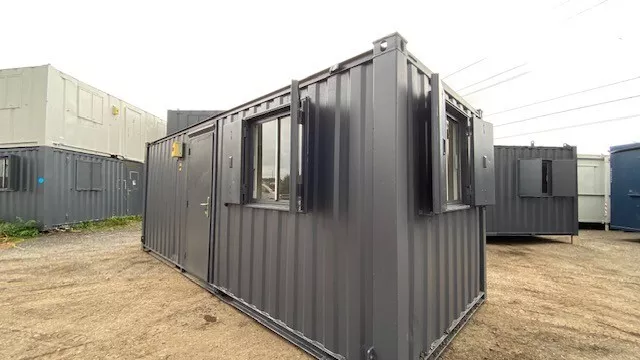 20x8ft Anti Vandal Office / Kitchen Unit / Portable Building / Site Office 2