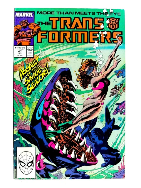 Marvel TRANSFORMERS (1988) #47 LOW PRINT RUN FN/VF (7.0) Ships FREE!