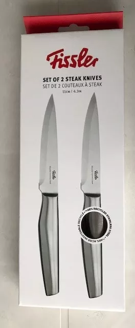 2 couteaux de cuisine Professionnels Fissler, jamais déballé.Neuf