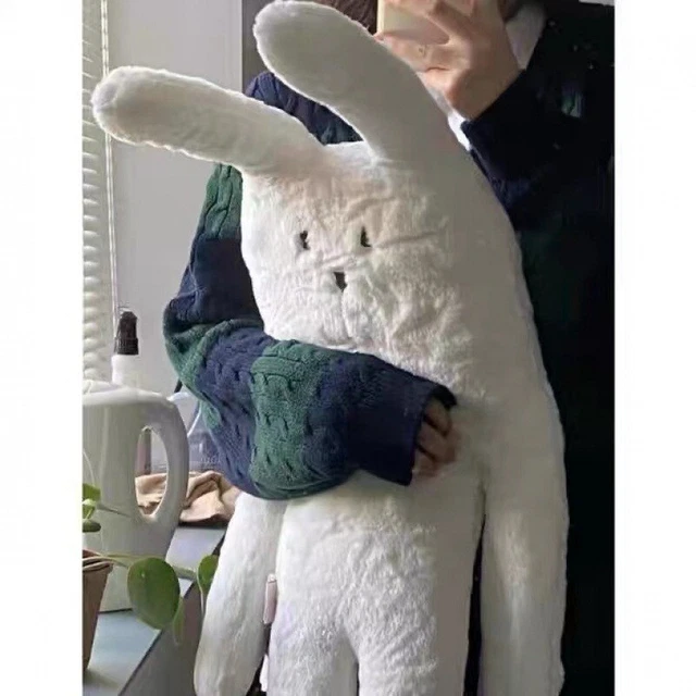 Long Stuffed Rabbit LONG BUNNY PLUSH Pillow Toy Kawaii Rabbit Stuffed Animals Bunny cute ...