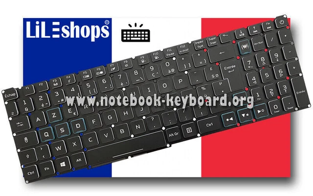 Acer Predator Helios 300 (PH317-55) Original Tastatur DE (deutsch