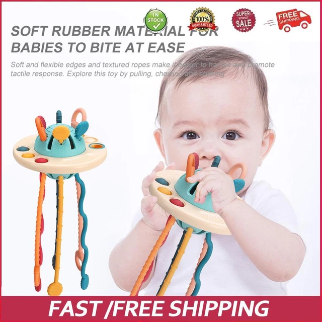 Montessori Toys Interactive Pull String Toy Montessori Educational for Baby Kids
