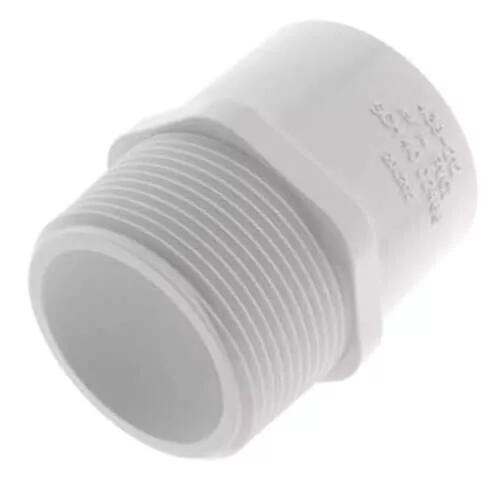 436 Series PVC Pipe Fitting - Reducing Male Adapter - Schedule 40 - 1×3/4"