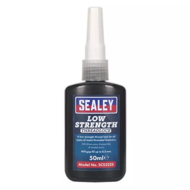 Sealey SCS222S Thread Lock Low Strength 50ml