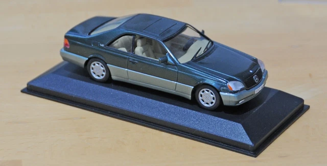 MINICHAMPS MERCEDES BENZ 600 SEC MALACHIT Ref 32601 1:43 NB