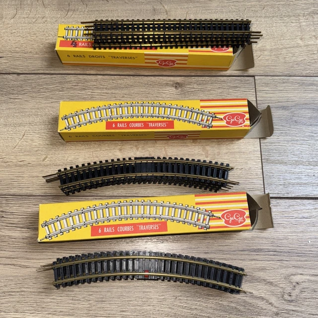 Carton De 6 Rails Droits LGB USA Trains R81065 – 1.50m, Neuf En Boîte