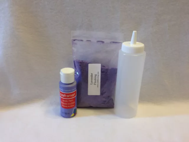 Flocking Kit - Lavender 4 ounce