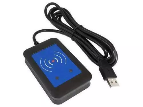 Elatec T3DT-MB2WEL TWN3 Mifare USB GmbH RFID Tag Reader - Black