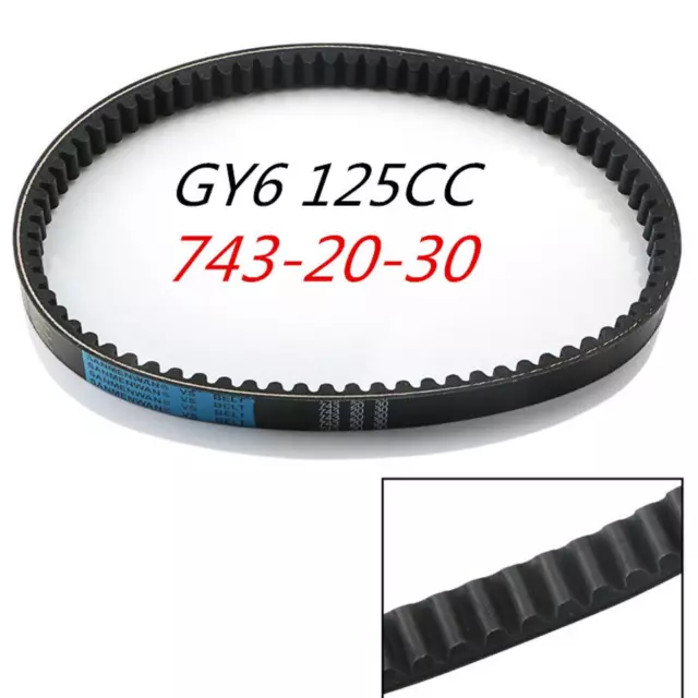 1Pc Engine Moped Scooter ATV Quad 743 20 30 CVT Drive Belt For GY6 125cc 150cc S