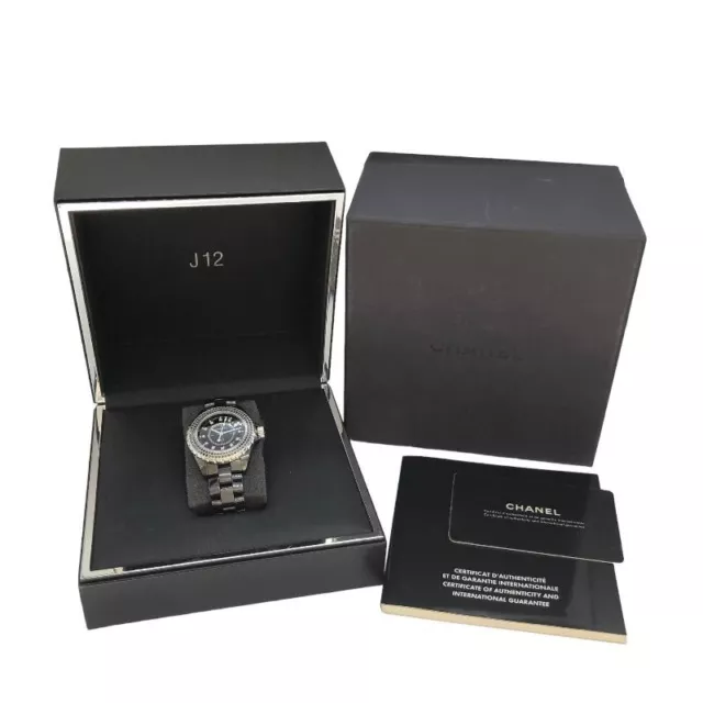 MONTRE FEMME CHANEL Paris Ceramique Cadran Noir J12 D.N. 02388 Fabrique en Suisse EUR 600 54 PicClick FR
