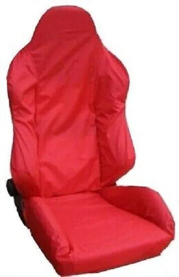 Red Car Seat Cover Fits Renault Sport Rs Clio 172 182 & Megane R26 F1 Trophy V6