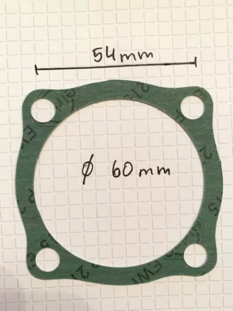 Dichtung Ölspaltfilter 1,0mm für Hanomag D301 Perfekt 400 rund 301 401