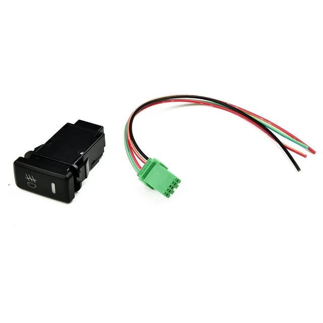 OEM Double Push Switch Button LED Light Bar Fog For Toyota Hilux 2005-2014