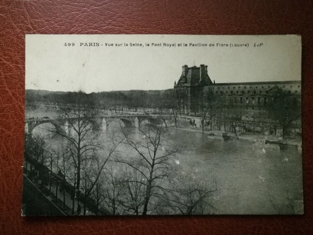 CPA - 75 - PARIS - Vue sur la Seine - Le Pont Royal et le Pavillon de Flore