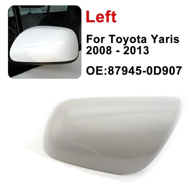 Cappuccio specchio all'ingrosso PER YARIS 2008-2013 barra di copertura specchietto retrovisore esterno alloggiamento