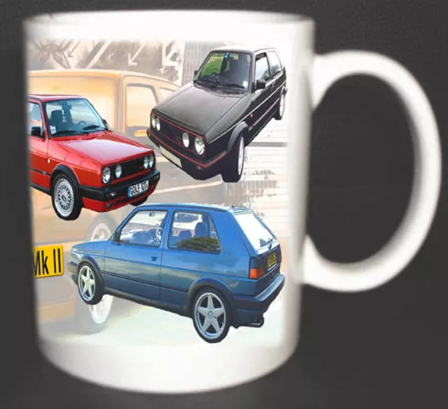 Volkswagen Golf Gti Mk2 Classic Car Mug.new Gift 2023 Collectors Cup
