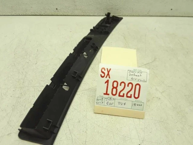 2008 Infiniti G35 Dash Left Driver Side Defrost Air Vent 68743-JK00A OEM 8113