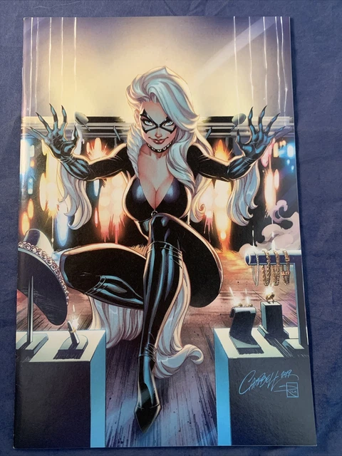 Black Cat 1 J Scott Campbell 1:500 virgin variant VF/NM Marvel