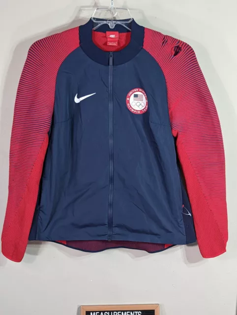 Nike Sportswear Team USA Dynamic Reveal Jacket Large 2016 Women's Olympic Damage